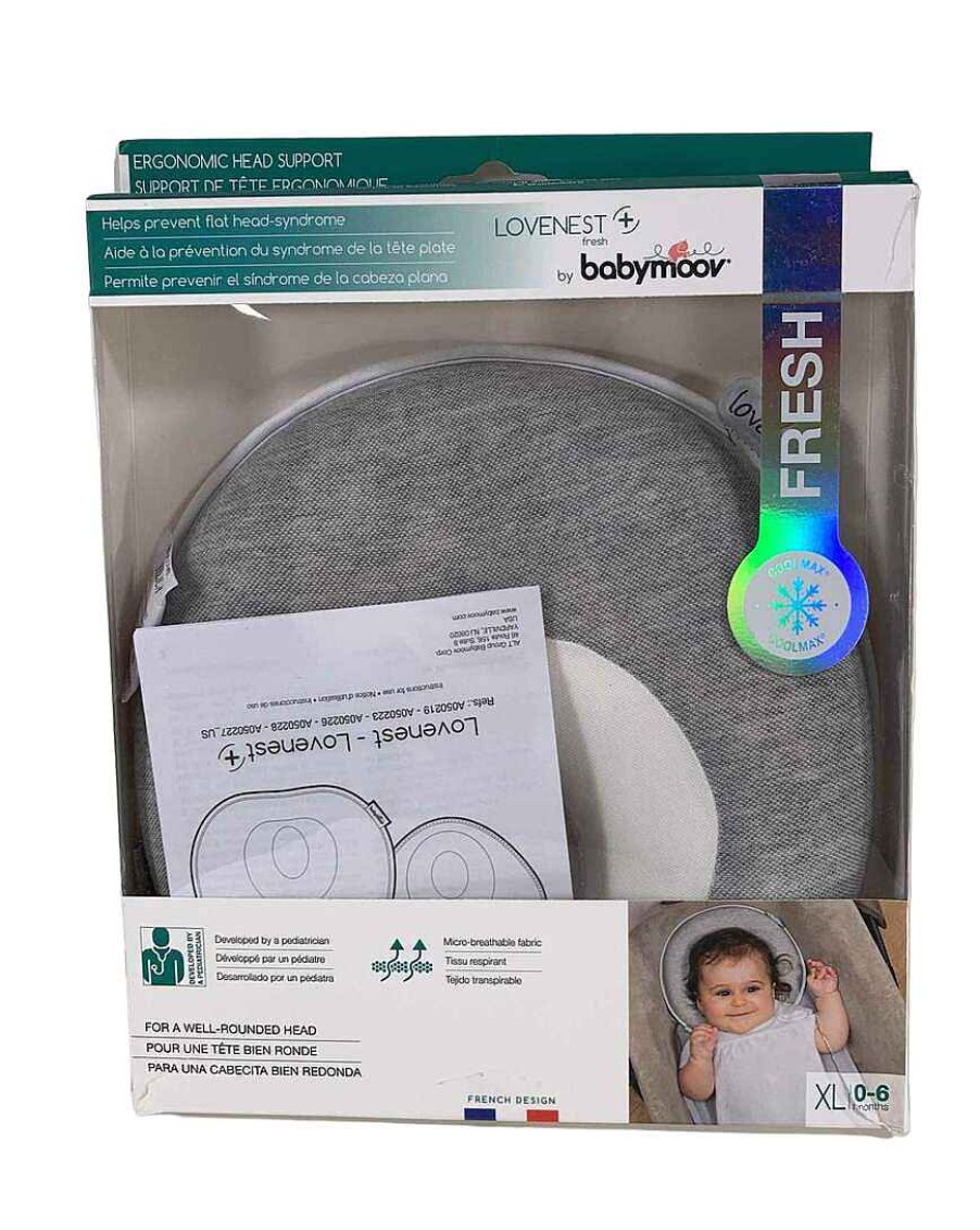 Baby Product Babymoov | Babymoov Lovenest Plus Baby Pillow, Xl, Grey