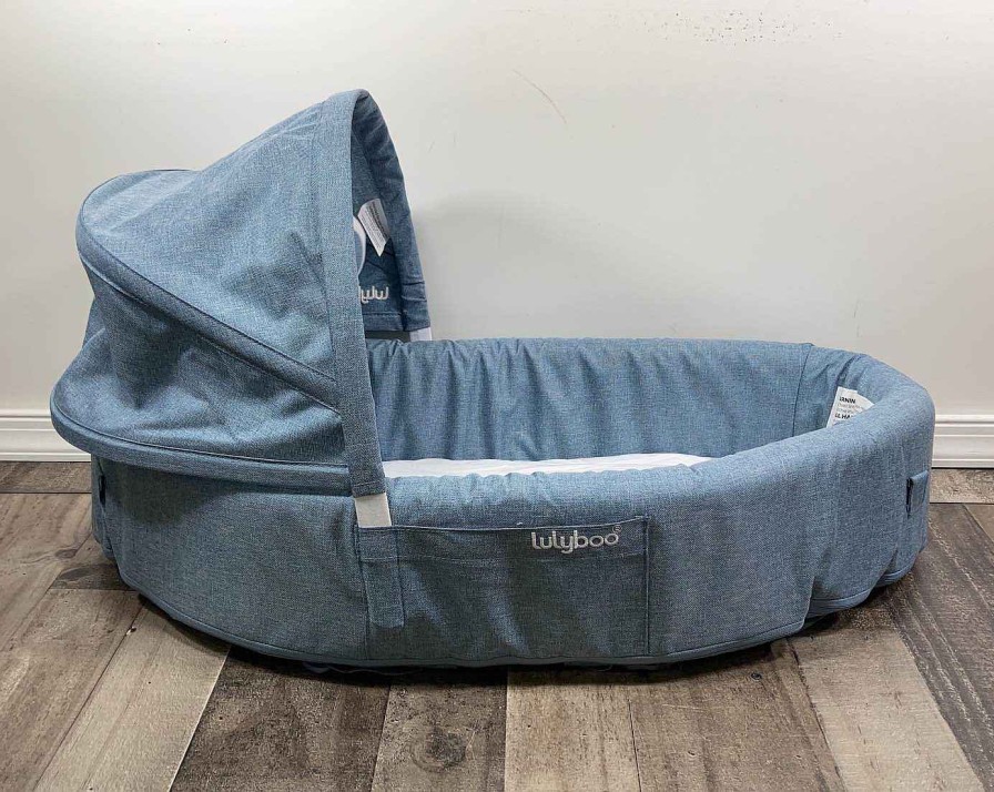 Baby Product Lulyboo | Lulyboo Cuddle & Play Lounge Denim