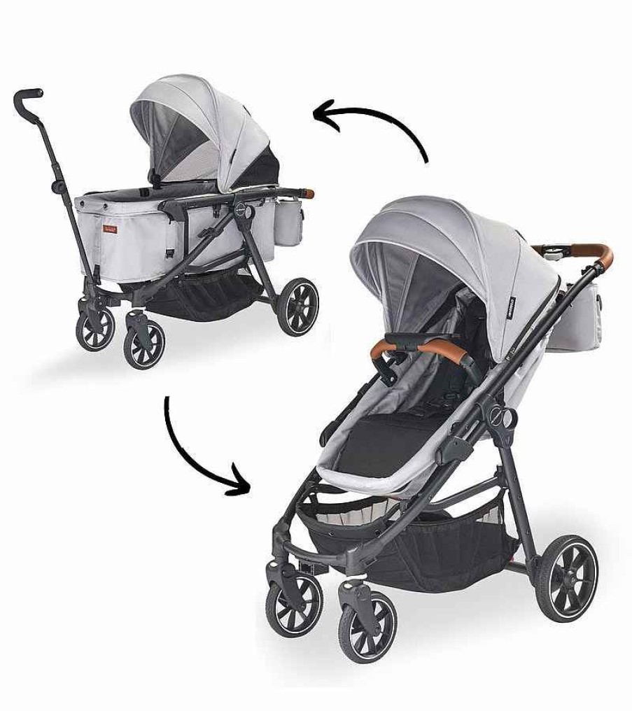 Baby Product Larktale | Larktale Crossover Convertible Stroller-Wagon, Nightcliff Stone,