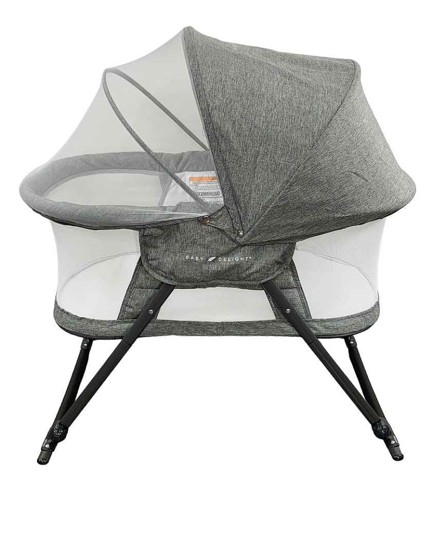 Baby Product Baby Delight | Baby Delight Go With Me Slumber Deluxe Portable Rocking Bassinet, Charcoal Tweed