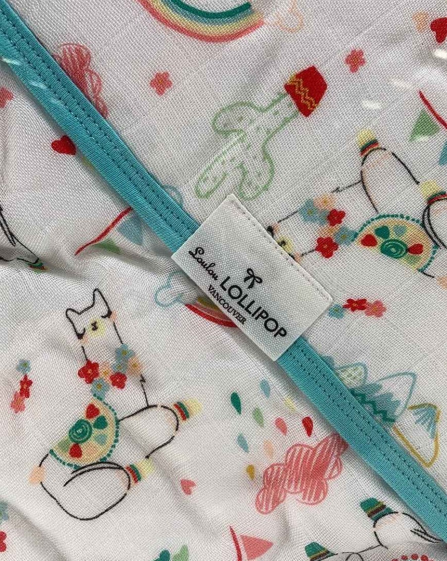 Baby Product LouLou Lollipop | Loulou Lollipop Hooded Towel Set, Llama