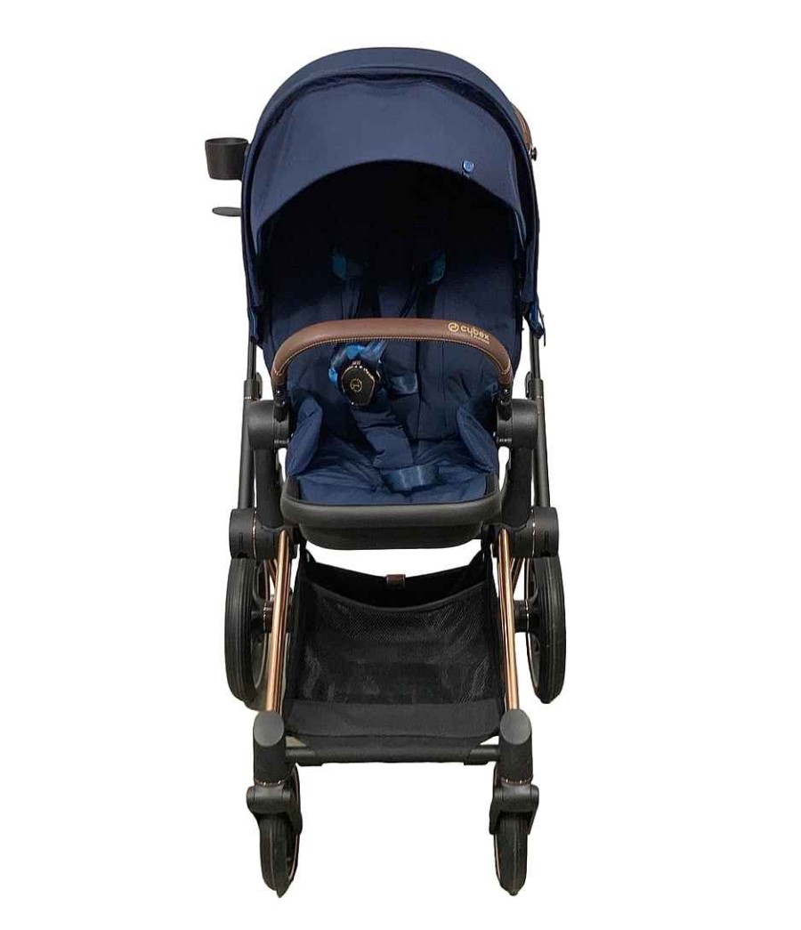 Baby Product Cybex | Cybex Priam4 Stroller, Rosegold, Nautical Blue,