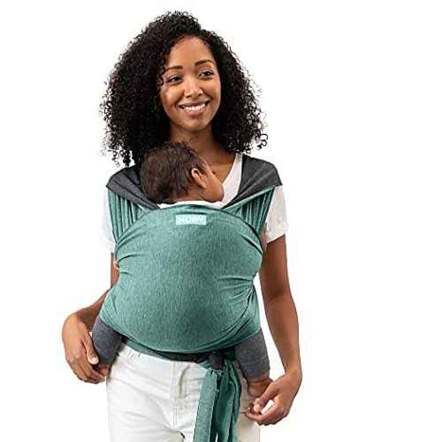 Baby Product Moby | Moby Reversible Wrap Baby Carrier, Jade/Grey