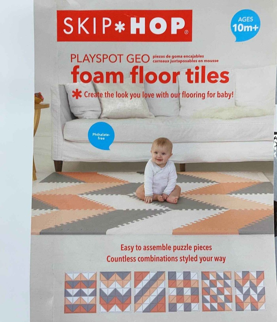 Baby Product Skip Hop | Skip Hop Interlocking Foam Floor Tiles Playspot