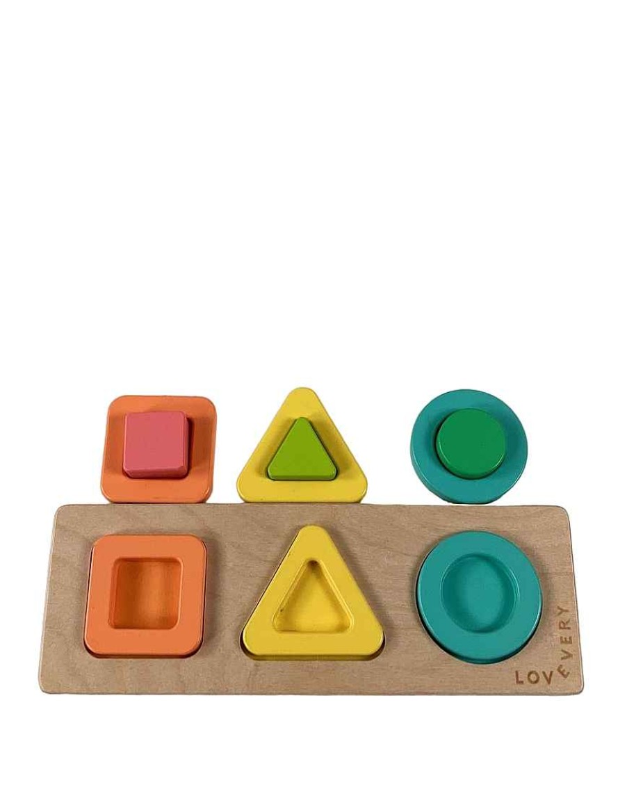 Baby Product Lovevery | Lovevery Geo Shapes Puzzle