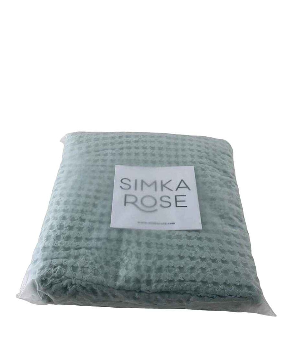 Baby Product Simka Rose | Simka Rose Waffle Baby Blanket, Sage