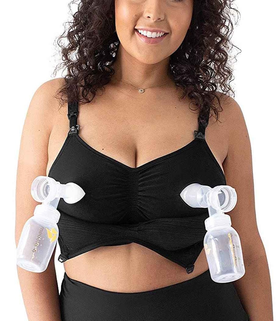 Baby Product Kindred Bravely | Kindred Bravely Sublime® Hands-Free Pumping & Nursing Bra Black