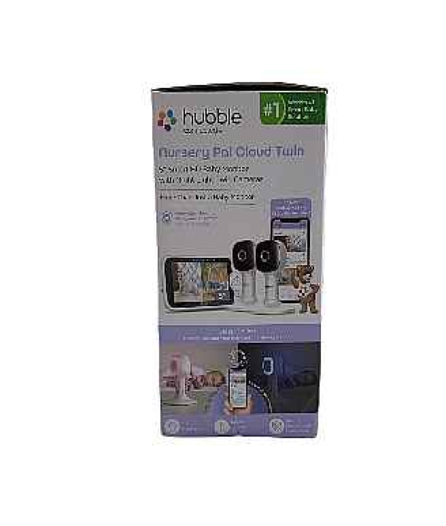 Baby Product Hubble Connected | Hubble Connected Nursery Pal Cloud Twin Smart Baby Monitor