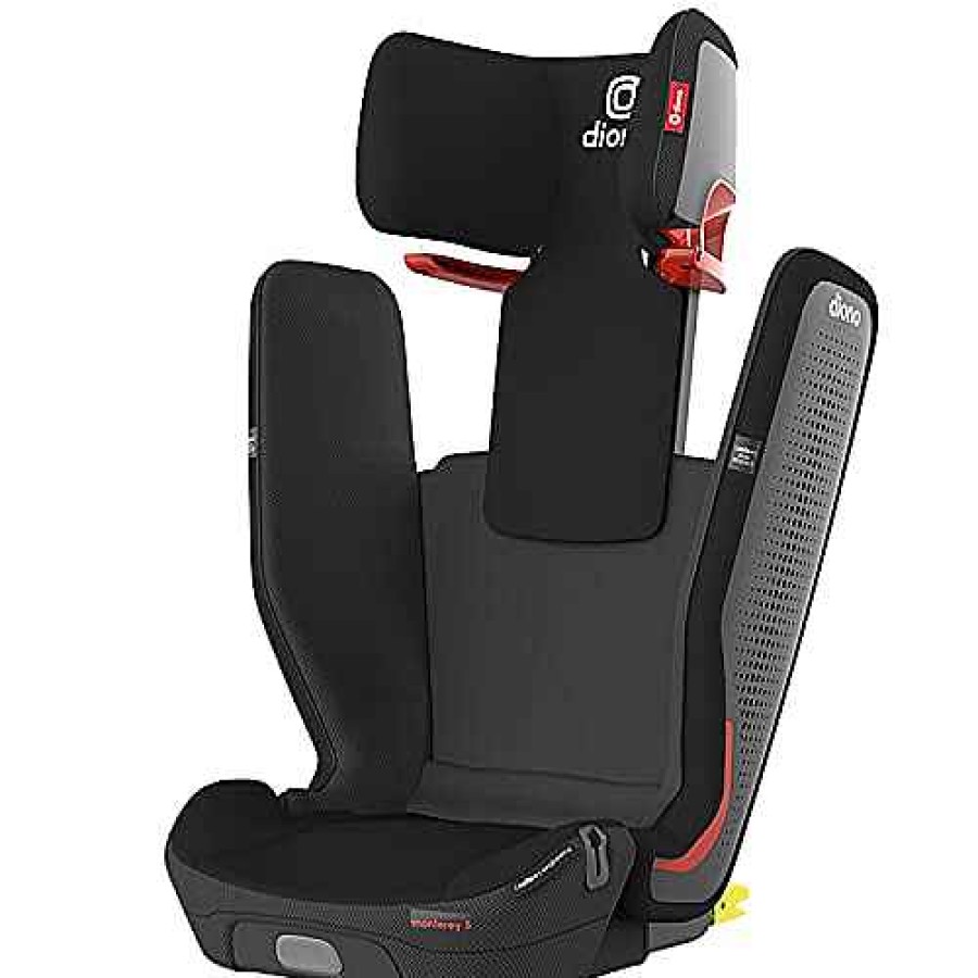 Baby Product Diono | Diono Monterey 5Ist Fixsafe Booster Seat, Black Jet