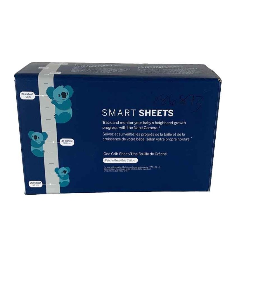 Baby Product Nanit | Nanit Smart Sheet, Pebble Grey