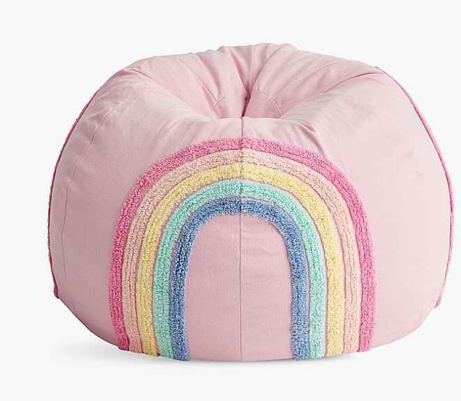 Baby Product Pottery Barn Kids | Pottery Barn Kids Anywhere Beanbag Cover, Rainbow Blush