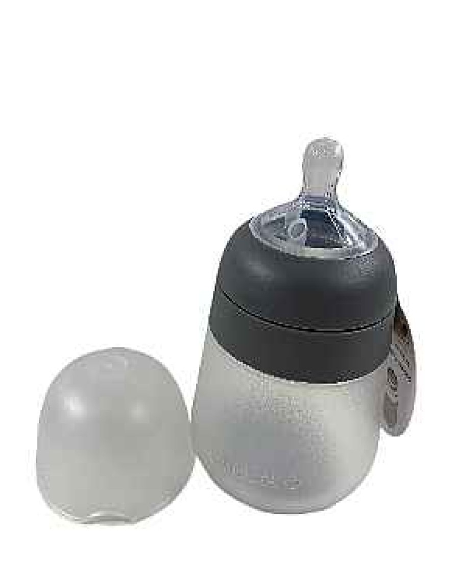 Baby Product Nanobébé | Nanobebe Flexy Silicone Baby Bottle, 9Oz, Grey